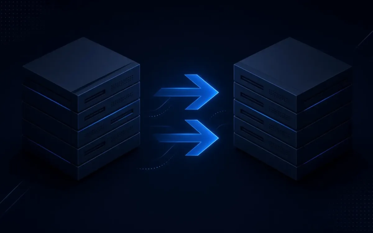 Moving a website from an old system to a new one while keeping traffic